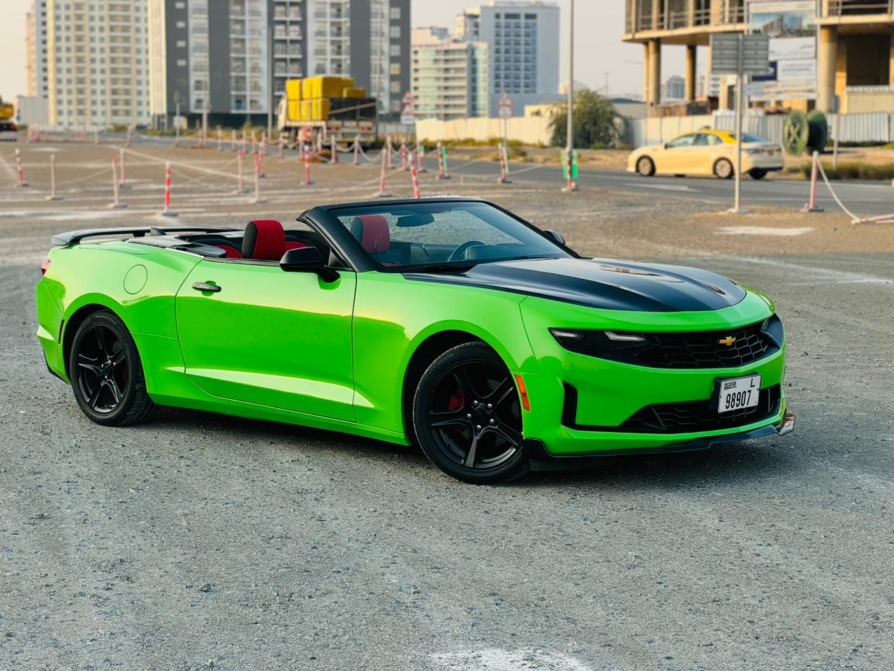 Camaro Drop Hed for Rent in Dubai