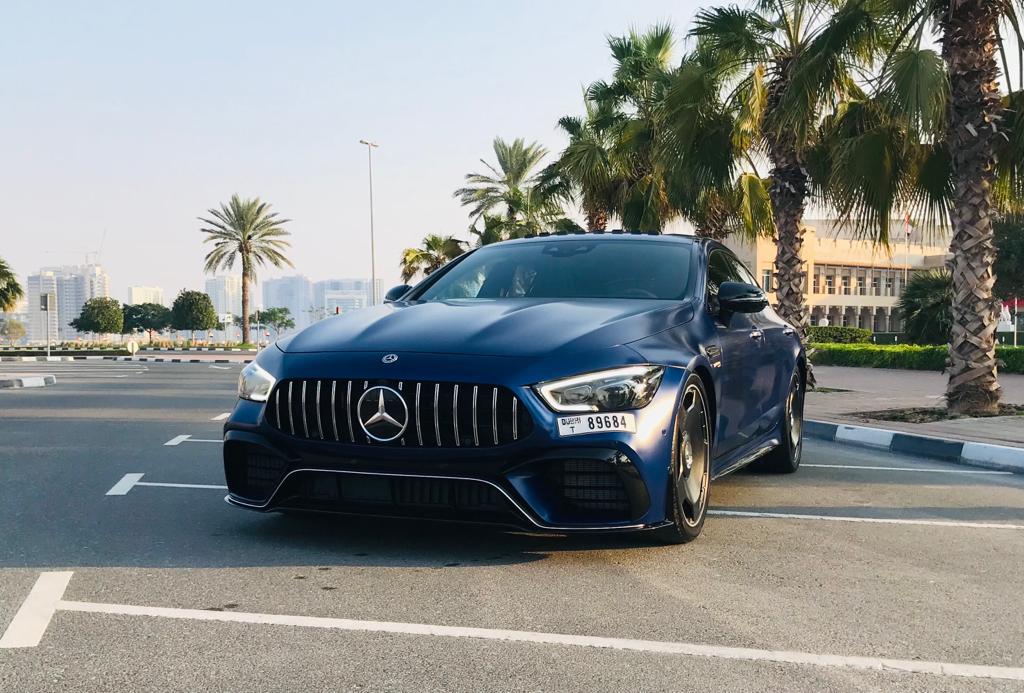 Rent Mercedes GT 63S Dubai