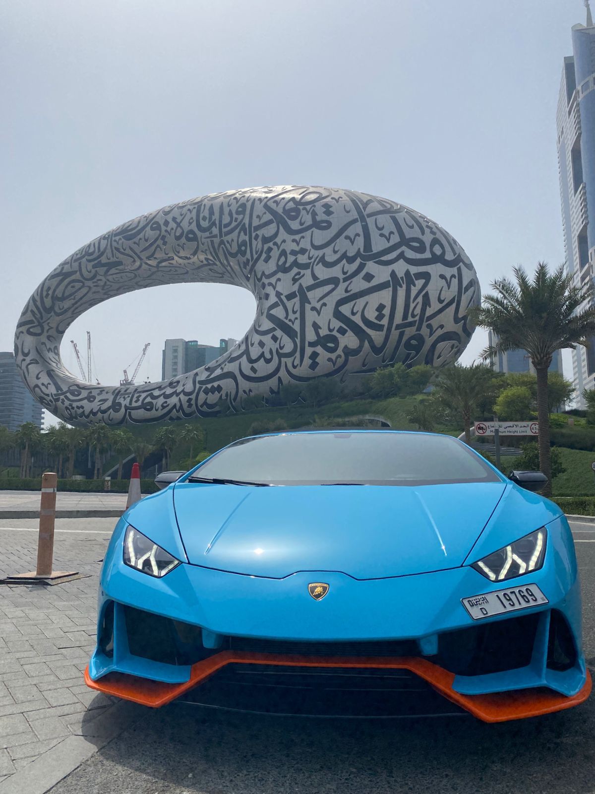 Rent Huracan Evo Spyder Dubai