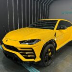 Rent Yellow Lamborghini Urus Dubai