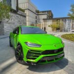 Rent Green Lamborghini Urus Dubai