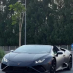 Rent Lamborghini Huracan Evo Spyder in Dubai