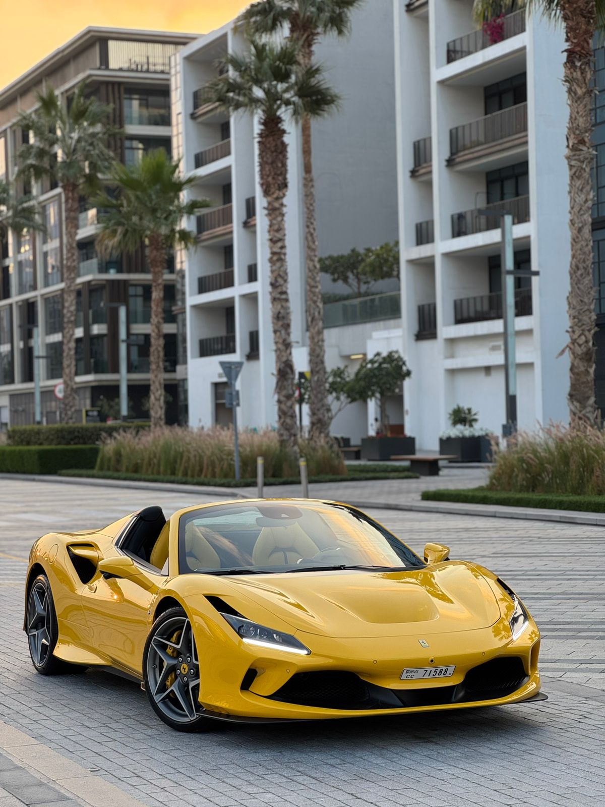 Ferrari F8 Spider for Rent in Dubai