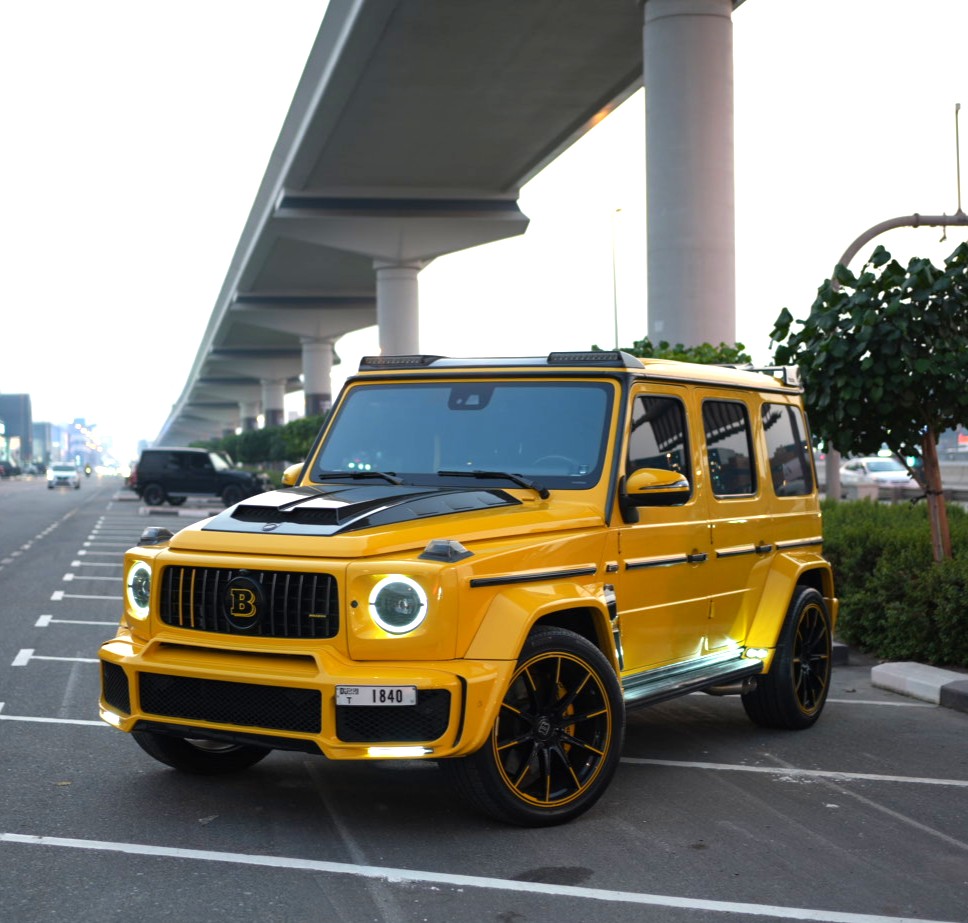 Mercedes Brabus kit for Rent in Dubai